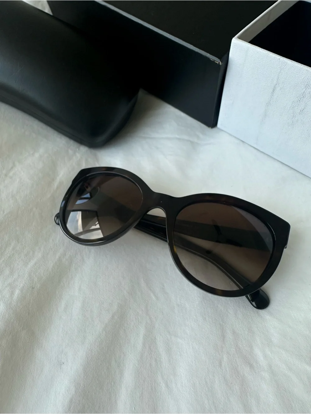 CHANEL 5315 PANTOS TORTOISESHELL CAT EYE SUNGLASSES